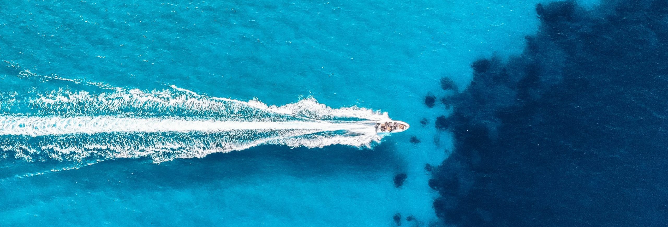 aerial boat sardinia